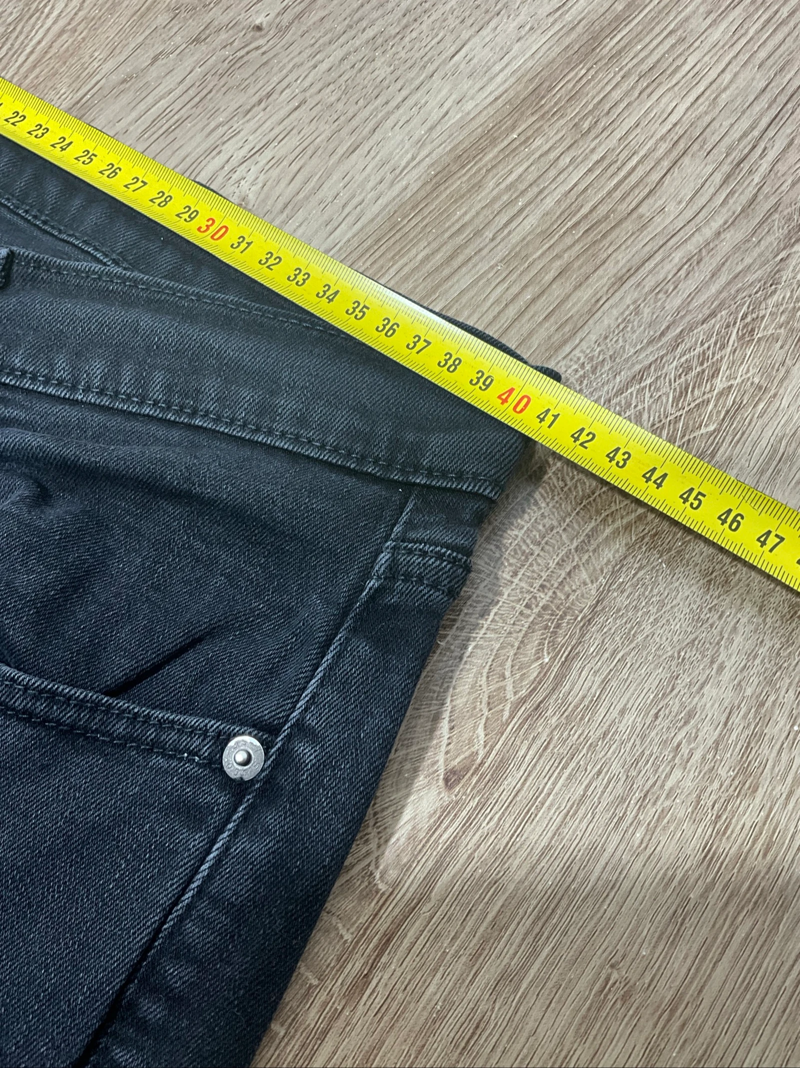 Levi's Slim W34 L32 Denim 99% Cotton Black Washed lvh 227 – photo 14